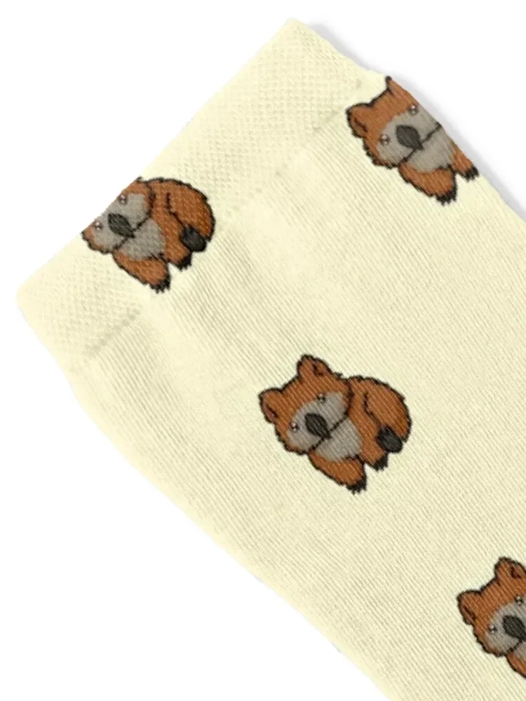 Owlbear Cub Sit: fanart Socks luxe snow Women Socks Men's