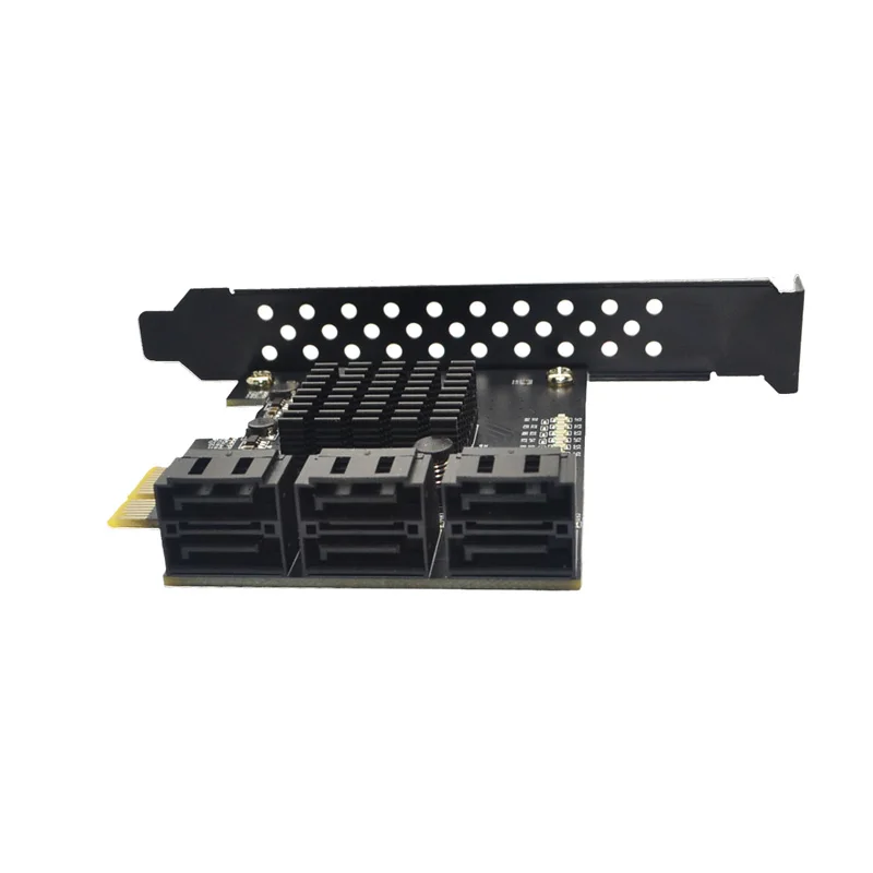 Scheda da PCIE a SATA 6 porte SATA 3 scheda di espansione PCI Express PCI-e/PCIE SATA Controller moltiplicatore per SSD sinology ASM1166 chip