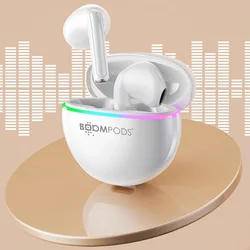 LED 조명 무선 헤드폰, Auriculares 블루투스 이어폰, 터치 컨트롤, 스포츠 헤드셋, 스테레오 이어버드, 휴대폰, 안드로이드용, 신제품