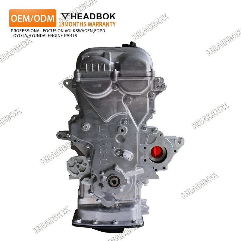 현대용 완전 엔진 어셈블리 실린더 블록 숏 블록 G4FJ/G4FD