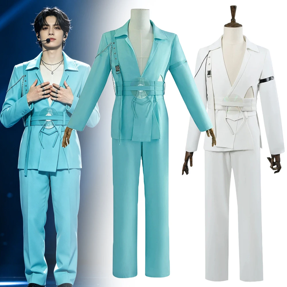 Disfraz De Cosplay De Anime Alien Stage Luka Till, Traje Unisex Para Actuaciones En Escenario, Color Blanco Cian, Ropa Para Fiestas De Carnaval — -12%, 6.3€ Coupon, from 46.19€ – 12% descuento – €46.19
