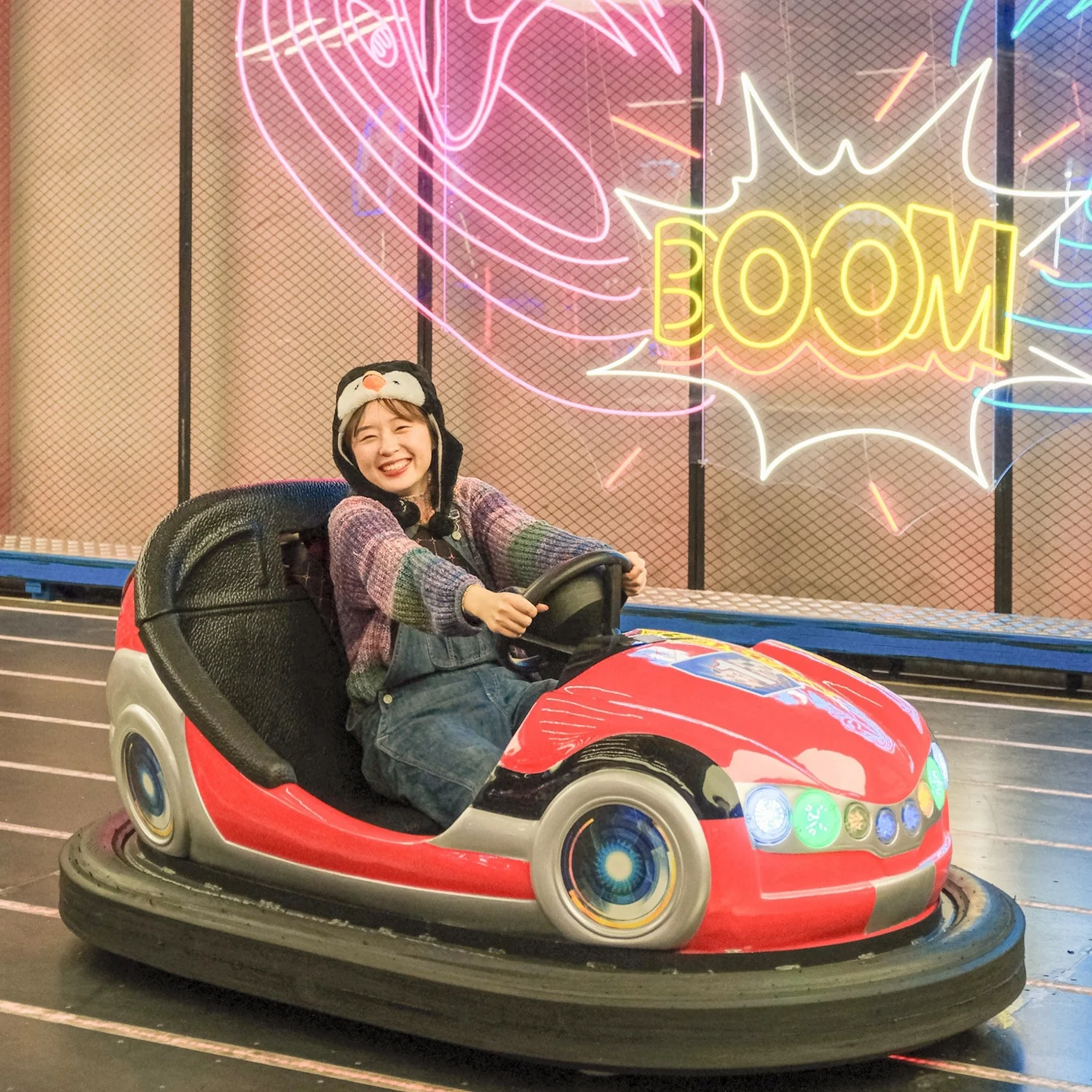 Hot Sale Interactive Dual-Player Bumper Cars with Advanced 2.4G Technology Perfect Kids' Birthday Gift