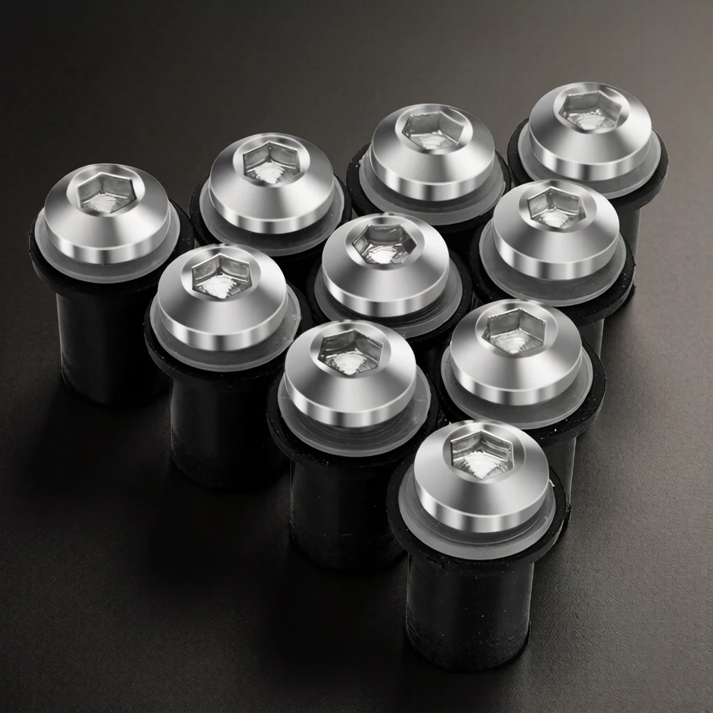 For Kawasaki Ninja Honda CBR Suzuki GSXR Yamaha YZF R1 R3 R6 R7 Motorcycle Windscreen Windshield Bolts Screws Nut Kits Fastener