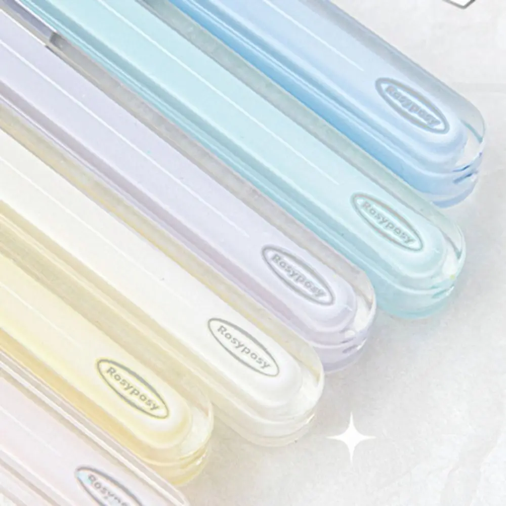 Plastic Solid Color Marker Pen 3MM Cream Color Highlighter Water-based Acrylic Painting Pen Drawing