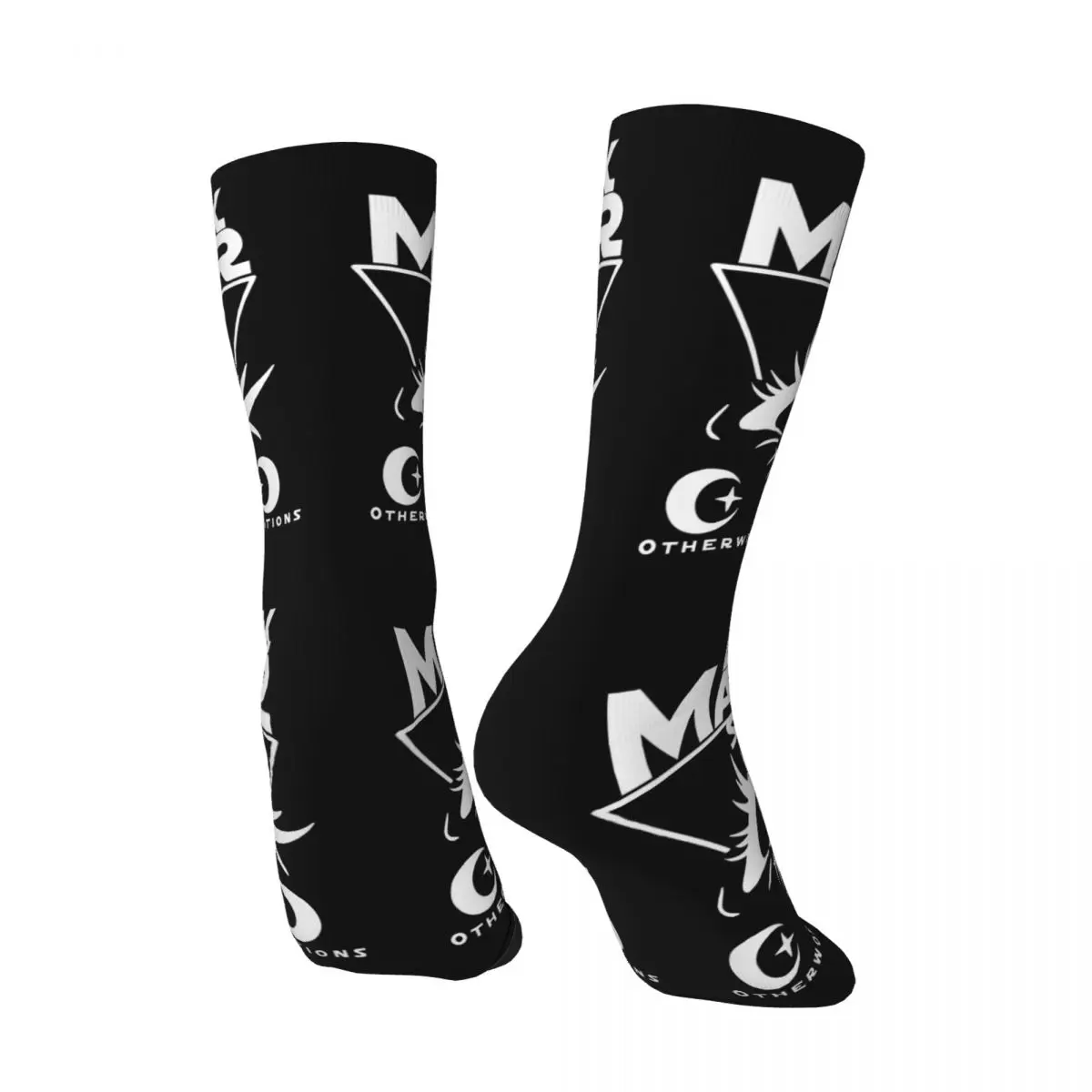 Crazy compression Dark Matter Studio Official Logo Sock for Men Harajuku Pearl Jam Quality Pattern Crew Sock Casual