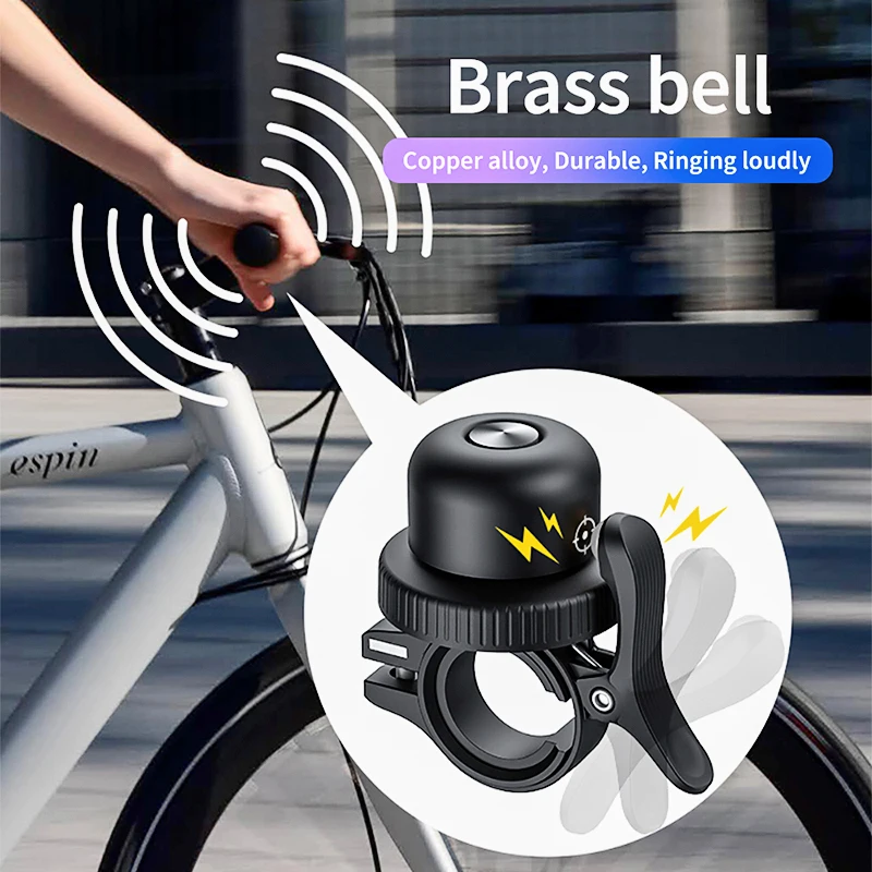 Mechanical Bicycle Bell Hidden GPS Positioning Tracking Anti-theft device View real-time location GPS Tracker Bike Bell