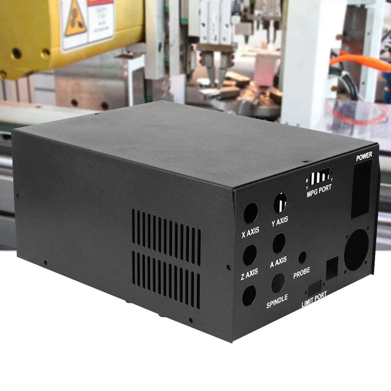 HOT-NCB02 CNC Control Box,CNC Control Box Empty Shell,Iron CNC Router Engraving Machine Control Box Shell, Easy Installation