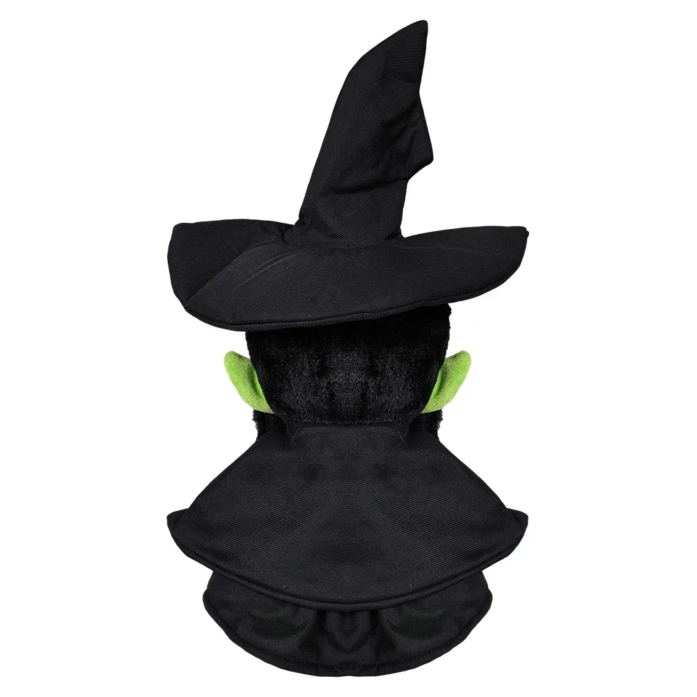 40Cm Elphaba Pluche Knuffels 2024 Film Wiked Cosplay Fantasie Mascotte Beeldje Rekwisieten Xmas Verjaardagscadeaus Halloween Feestdecor