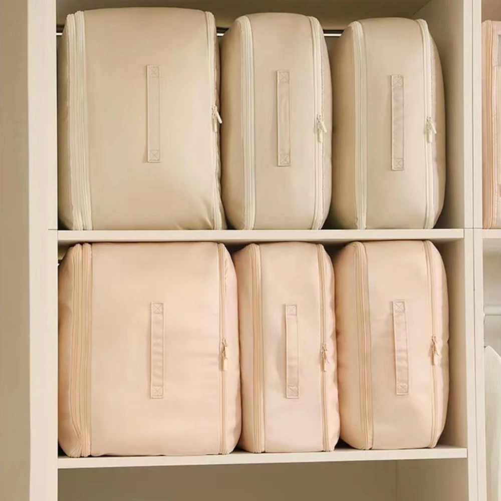 Large Capacity Quilt Storage Bag Compression Clothes Storage Bag Waterproof Storage Bag for Home Bedroom Dormitory Use