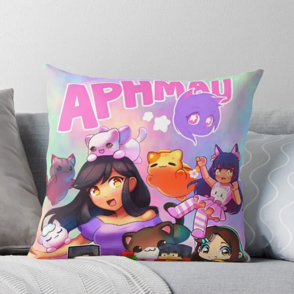 

Aphmau - Cute Art Throw Pillow christmas cushions covers Cushions Cover