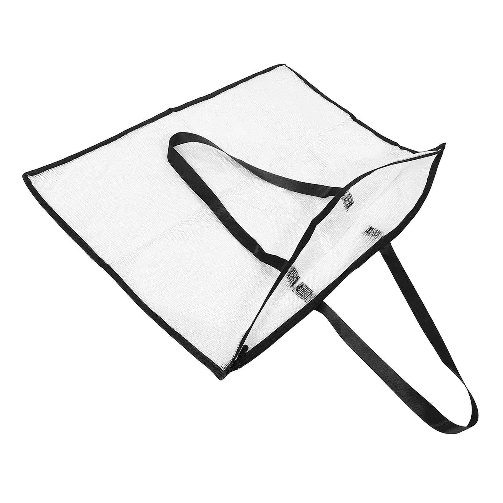 

Professional Art Portfolio Case with Handle Clear Zipper Closure Heavy Duty Material for Artists Students Poster Painting