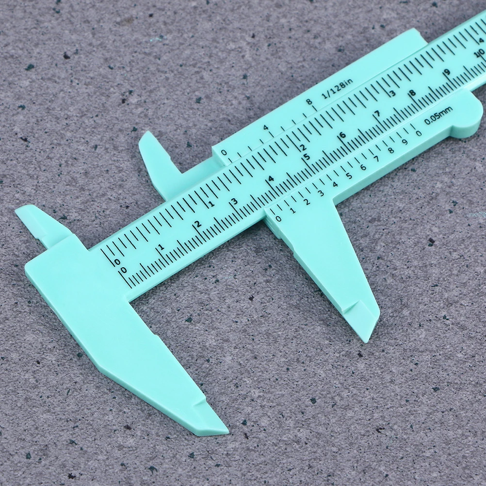 

4 Pcs Lightweight Caliper Ruler Mini Measure Tool Calipers Sliding Pocket Vernier Gauge Durable