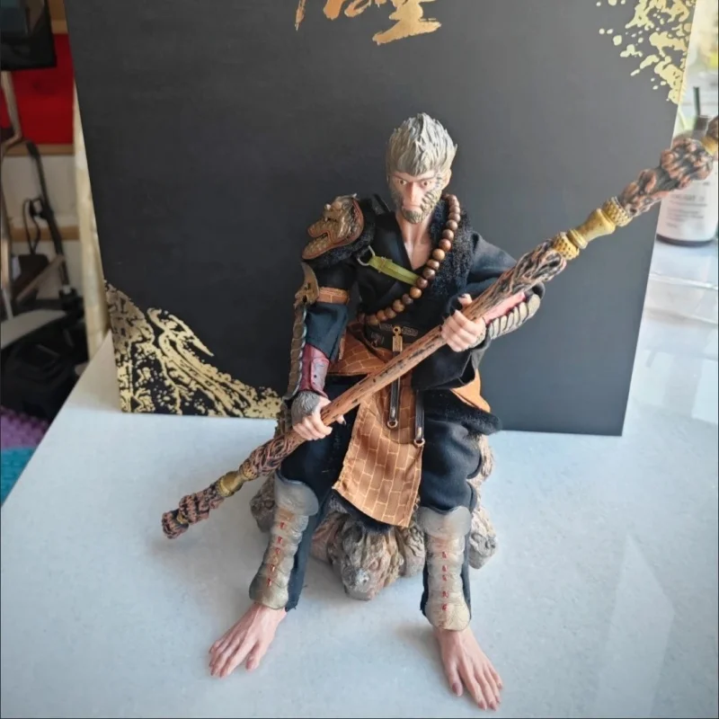 

Black Myth: Wukong Game Action Figure Model Ornament Journey To The West Sun Wukong Doll Custom Model Decor Collectible Toy Gift