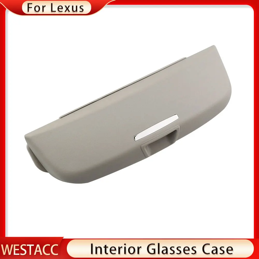 Car Sunglasses Glasses Case Holder for Lexus ES240 ES250 RX350 330 GS460 ES RX GS IS Series 2016 2017 Storage Box Accessories