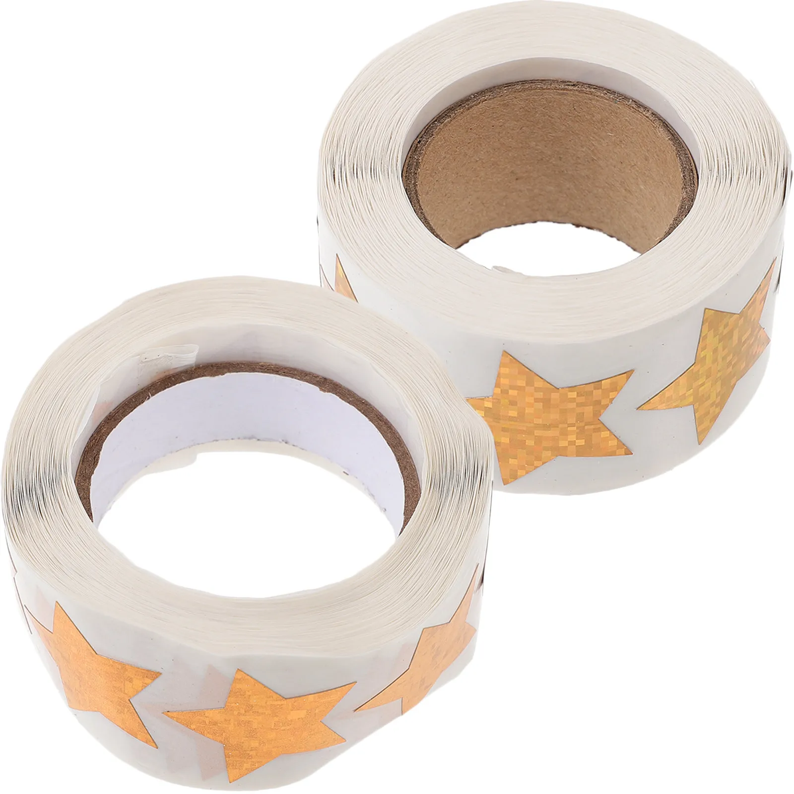 

2 Rolls Star DIY Stickers Scrapbook Diary Decorative Self Adhesive Glitter Planner Journal Background Craft Decals