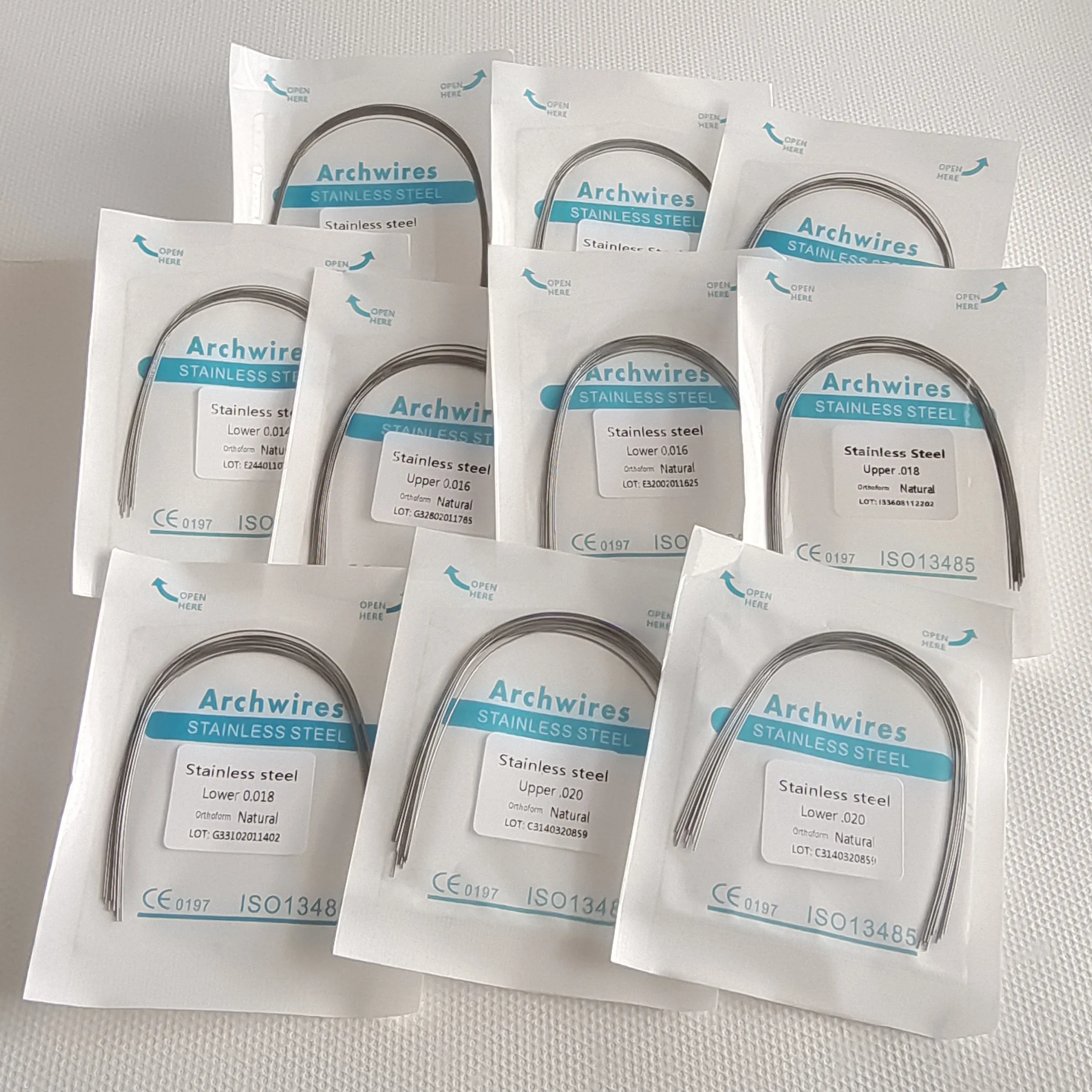 100-sacs-dentaires-orthodontiques-en-acier-inoxydable-fils-a-arc-rond-forme-naturelle-toutes-tailles-arco-rond-de-acero