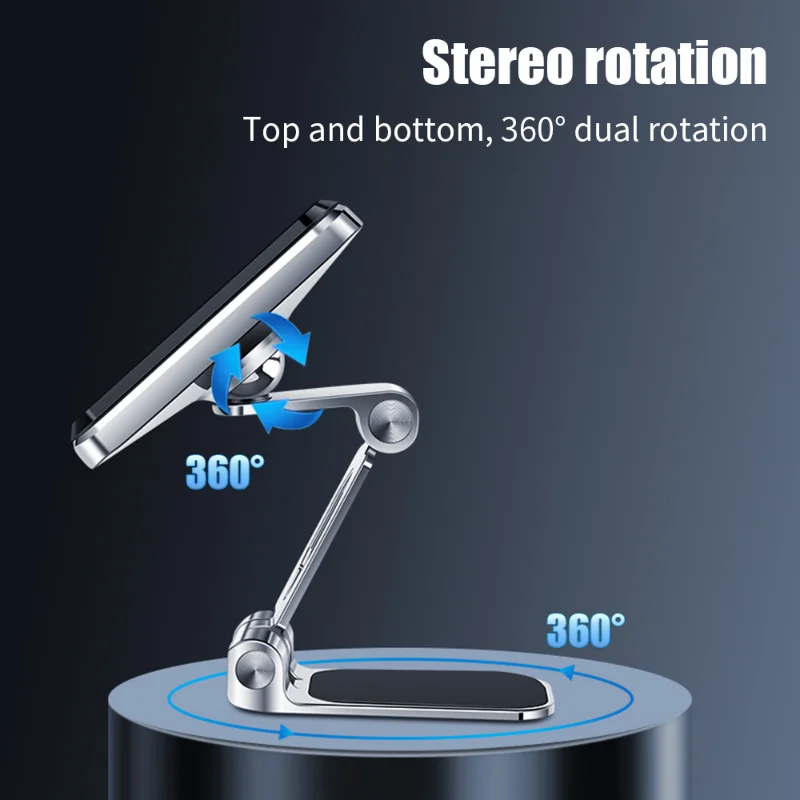 Car Phone Holder Strong Magnetic Universal Phone Mount for iPhone X XR Samsung in Car Free Rotate Mobile Cell Phone Holder Stand