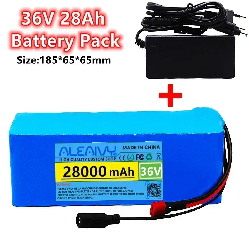 

36V lithium-ion battery 36V 35Ah 1000W 10S3P lithium-ion battery pack, suitable for 42V batteries with BMS+charger