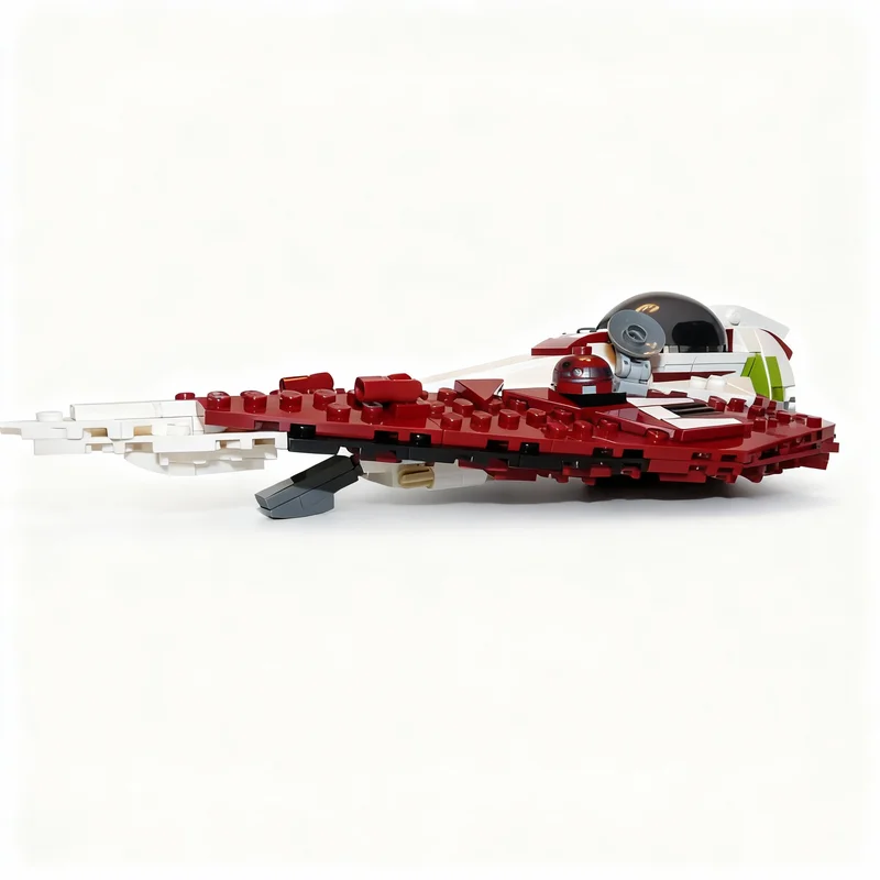 272pcs MOC Obi Wan S Delta 7 A Starfighter Star Battle Model Building Christmas Gifts Blocks Construction Toy Brick Kids - view 4