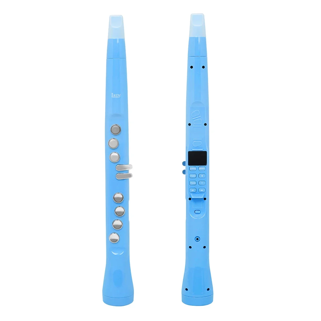 IRIN Electric Saxophone Flute 99 Tones Pocket Saxophone Double Fingering Technique Electronic Flute MIDI Storage Bag USB Cable