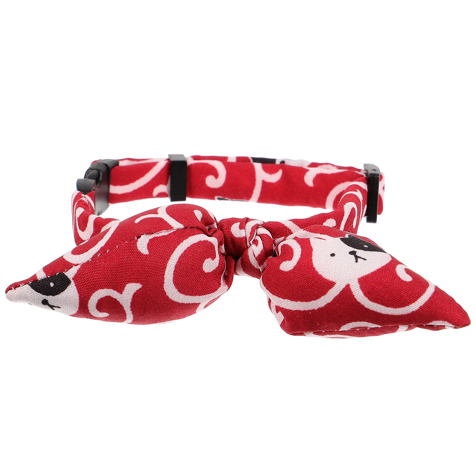 

Pet Collar Bowtie Adjustable Decorative Red Kawaii S-size Puppy Cat Holiday Supple Necklace Dog Accessories