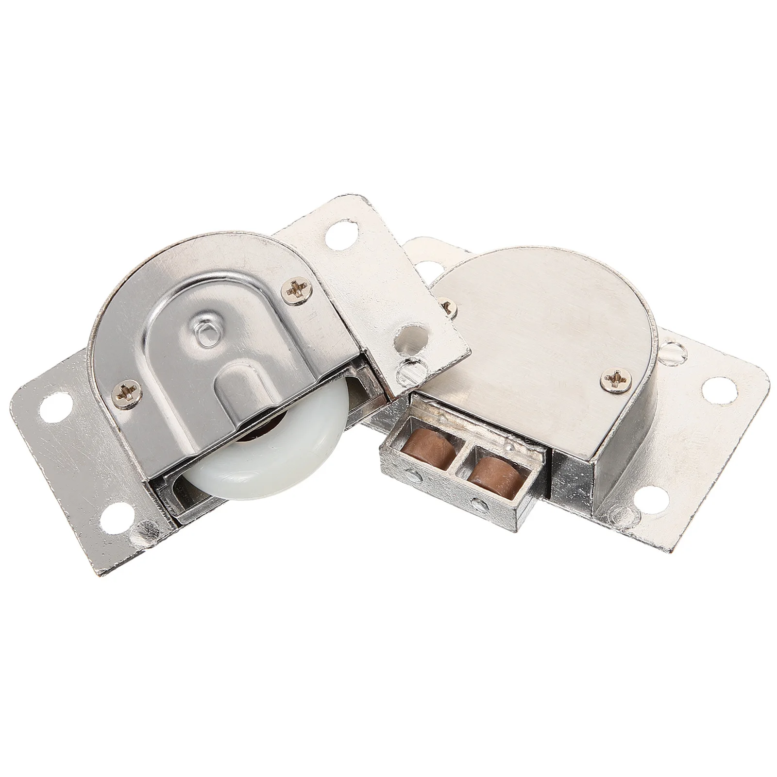 

1Set Sliding Door Roller Zinc Alloy Durable Cabinet Pulley for Wardrobe Closet Sliding Door Parts Accessories Window Accessories