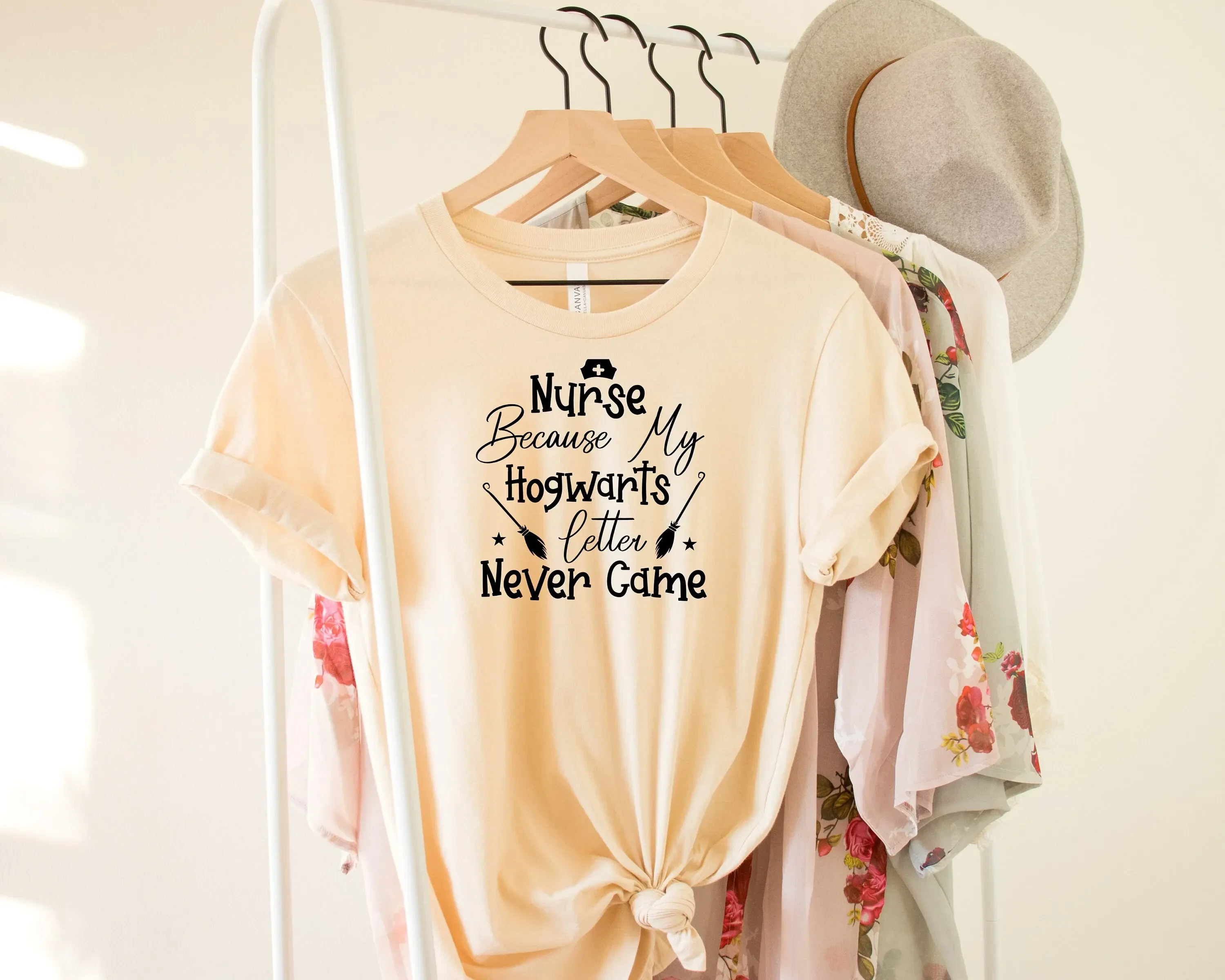 Nurse Because My Letter Never Came Retro For Life Funny T Shirt Nursing