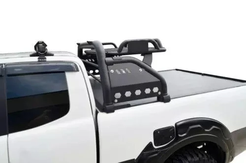 With Roof Cargo Basket Universal 4x4 Pickup Truck Anti Sport Steel Roll Bar for Toyota Hilux Vigo Revo Tacoma Tundra 2015 2021