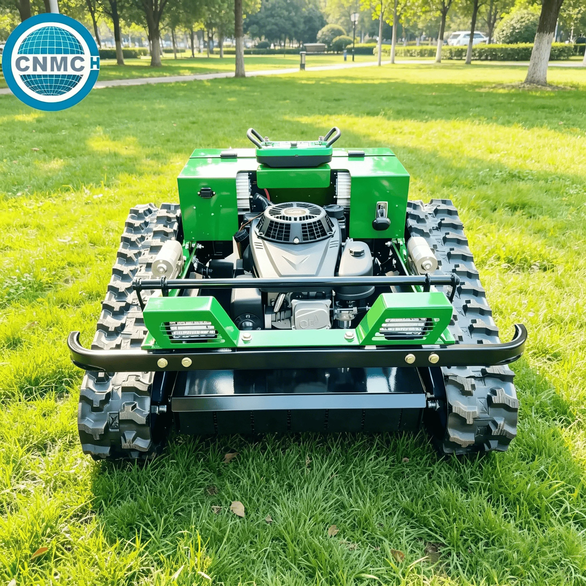 Picture 4: Crawler Robotic Lawn Mower Remote Controlled Household All-terrain CE Certified High-quality Easy to Operate Customized