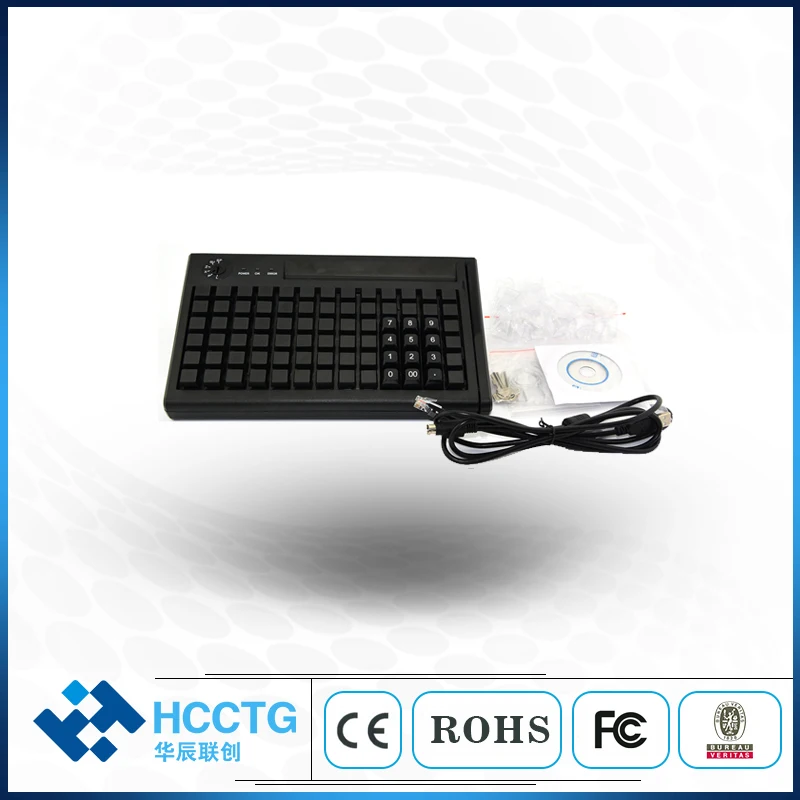 Imagem -06 - Msrprogramming Teclado Pos Membrana ps Usb Kb78m-s Kb78m 78 Chaves