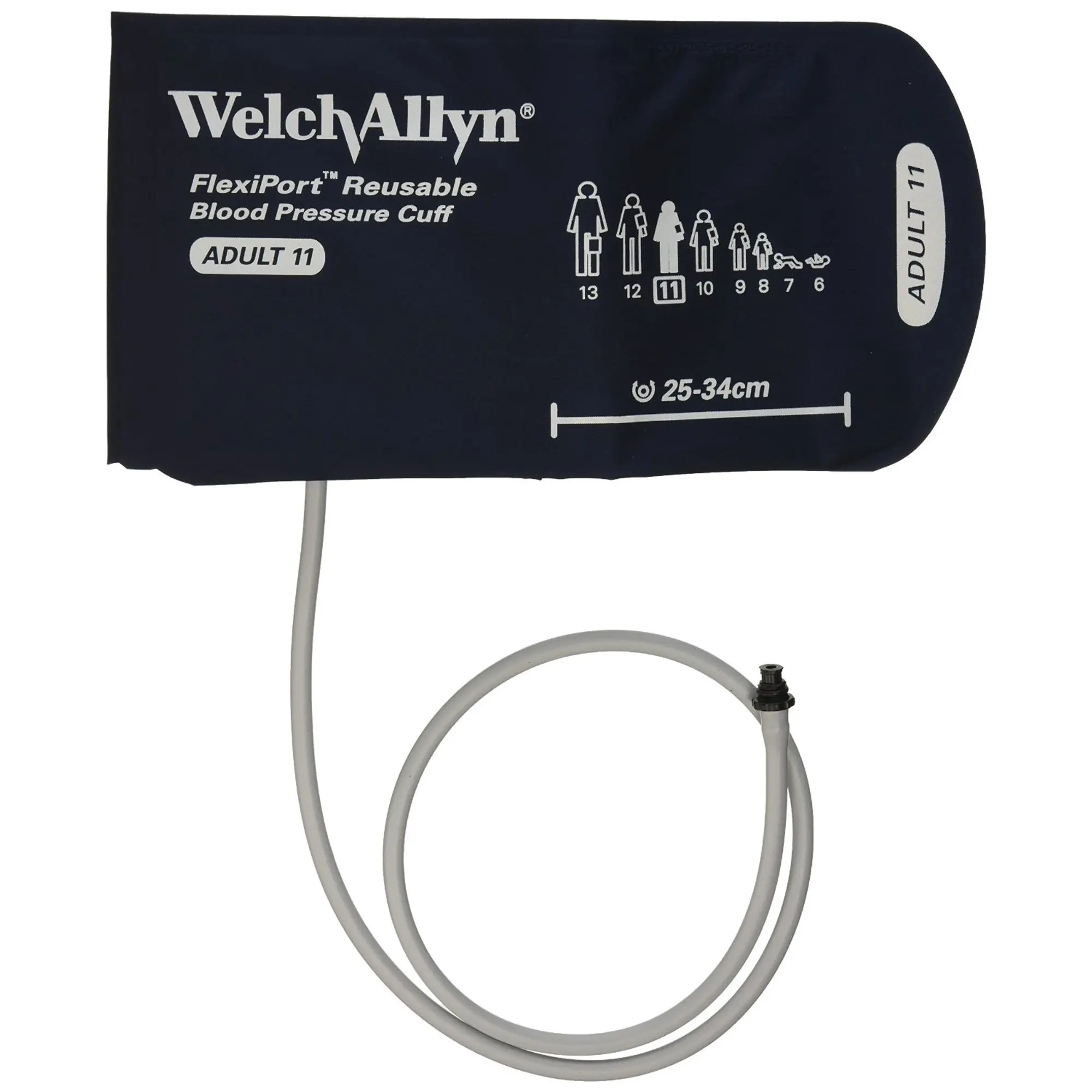 Welch Allyn REUSE-11 Flexiport Reusable Blood Pressure Cuff - Adult