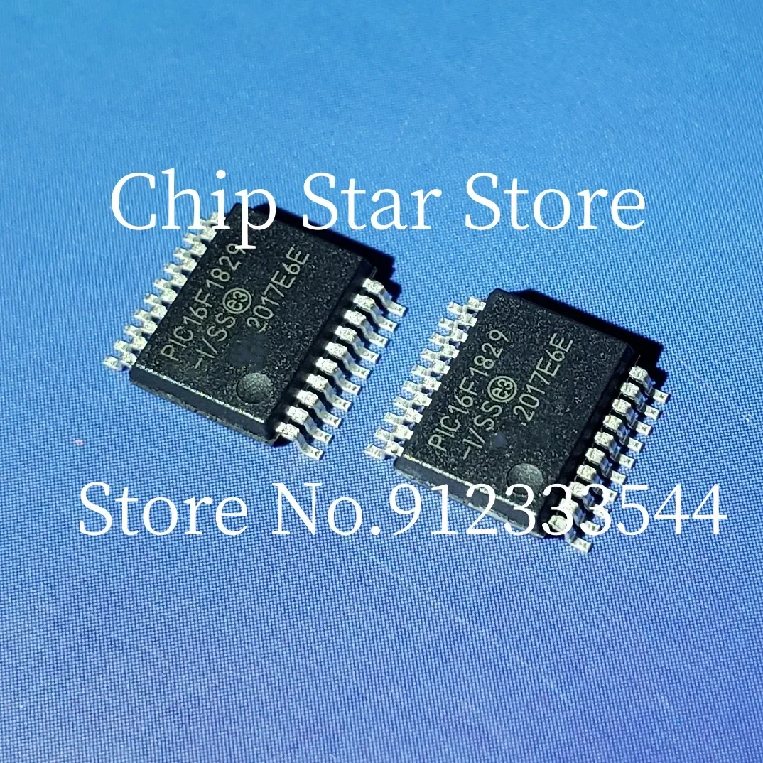 5-100pcs  PIC16F1829-I/SS PIC16F1829 SSOP20 8Bit Microcontrollers MCU 100%New And Original