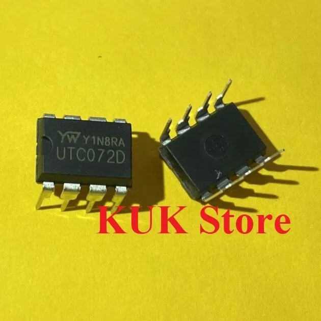 Real  Original  100%  NEW  UTC072D ,  Its function =  Function of TL072CP , TL072  DIP8  10PCS ~ 50PCS