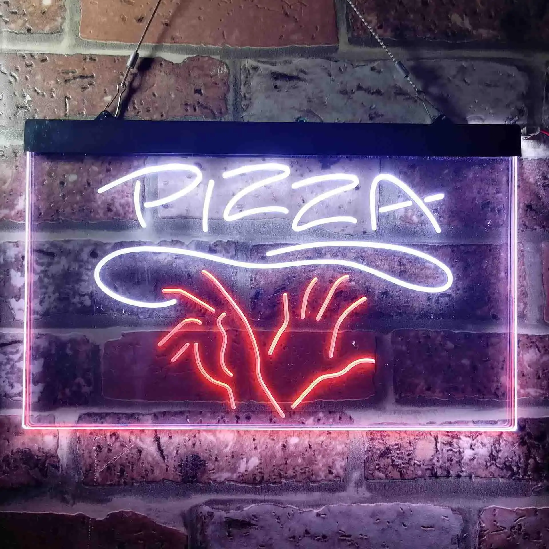 

Pizza. Hand Made Dual Color Led Neon Sign st6-i3658