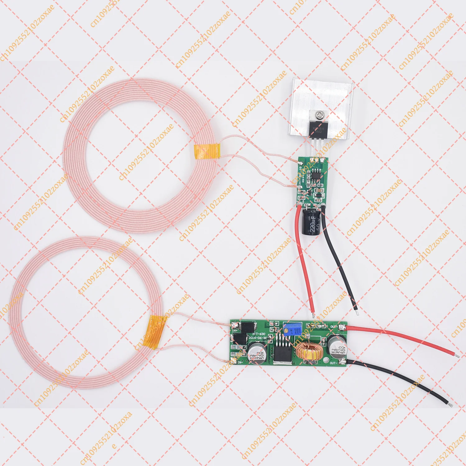 5V 5A High Current 24V Low Voltage Transmitter Wireless Power Supply Charging Module IC Solution