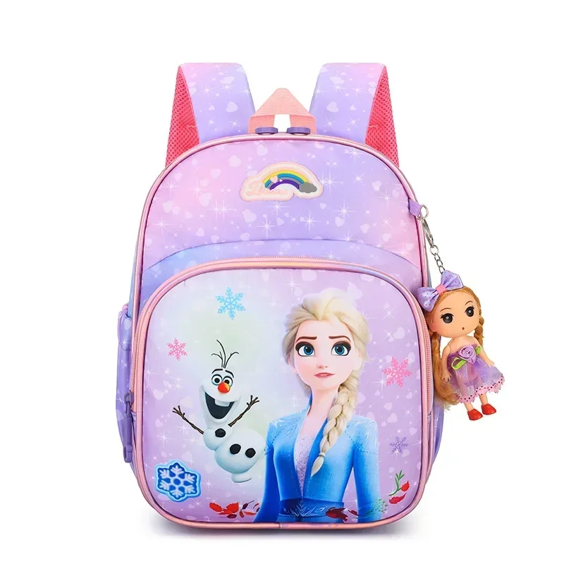 

Disney Frozen Elsa Preschool Schoolbag Cartoon Princess Backpack Boy Girl Baby Shoulder Bag New Handbag