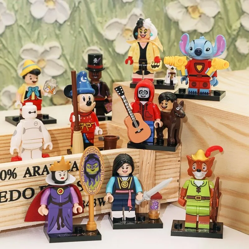 MINISO – figurines de construction en briques, jouets et loisirs pour adultes et enfants, cadeau d'anniversaire et de noël, nouvelle série en Stock