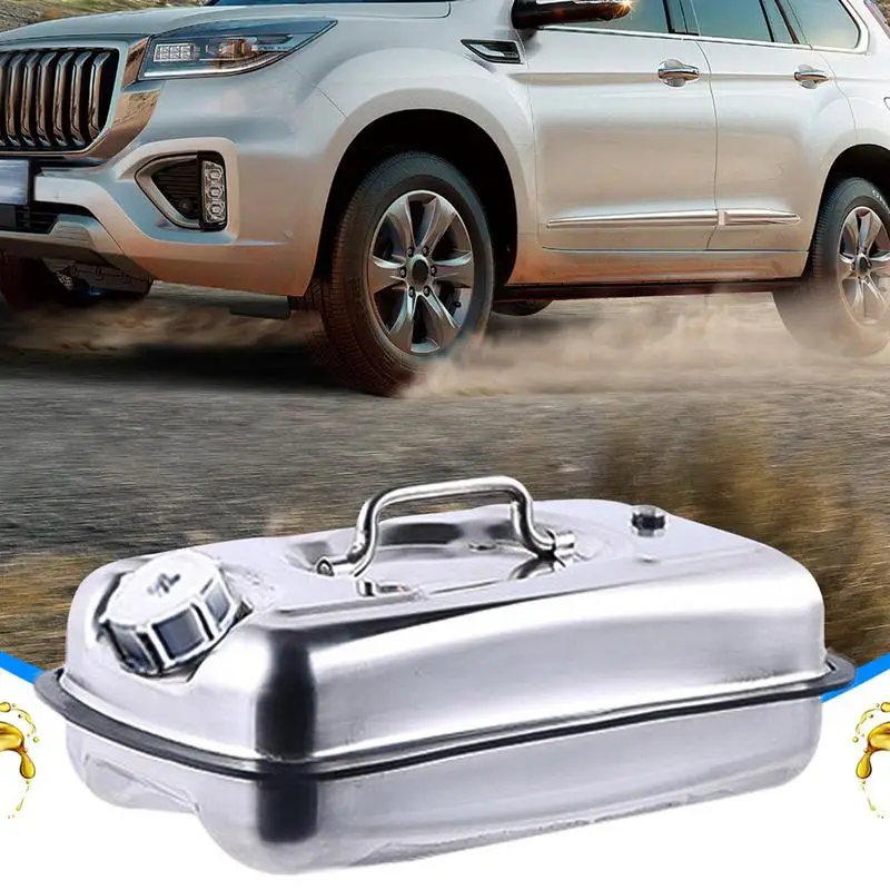 Spill Proof Oil Container Portable Fuel Can Emergency Carry Can Lightweight Safe Gasoline Carrying Tank Shock Resistant car Tank