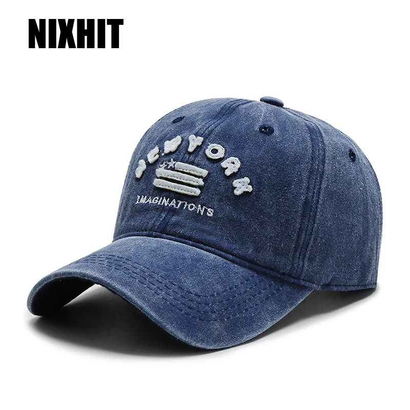 NIXHIT moda Retro daszek męska czapka damskie do koszykówki czapka męska Outdoor Sports Trucker Golf wędkarstwo wspinaczka piesza czapka tata A327