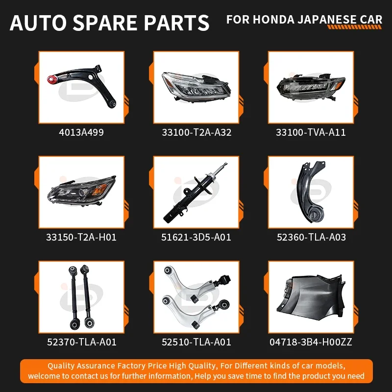 ホンダ アコード セダン 2018-2020 LEDヘッドライト フルDRL フロントカーランプ プラスチック素材 33100-TVA-A01 33150-TVA-A01