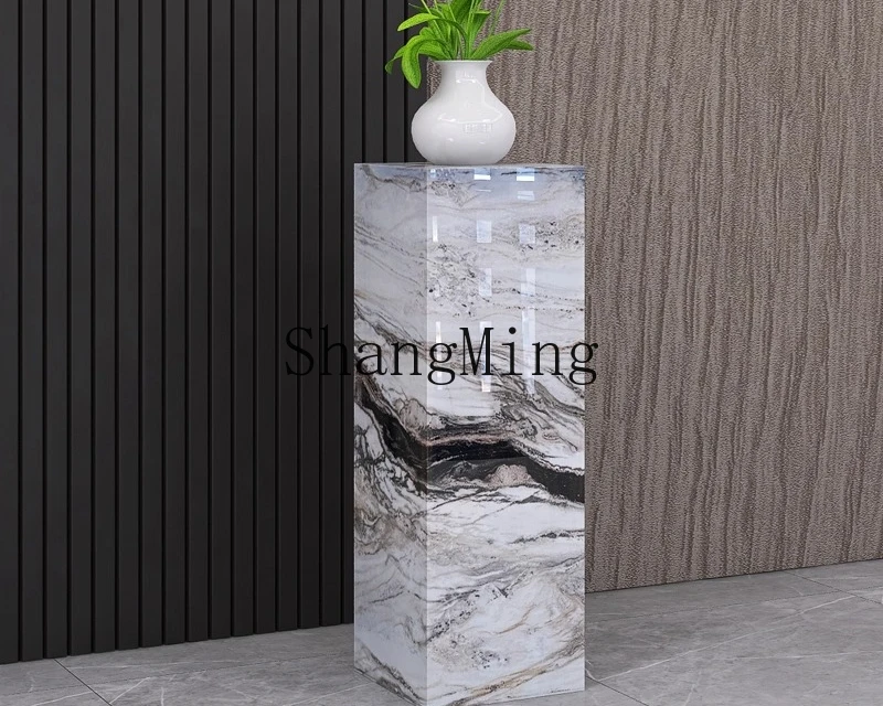 PYH  indoor balcony outdoor courtyard flower shelf living room floor-to-ceiling column flower pot placement frame