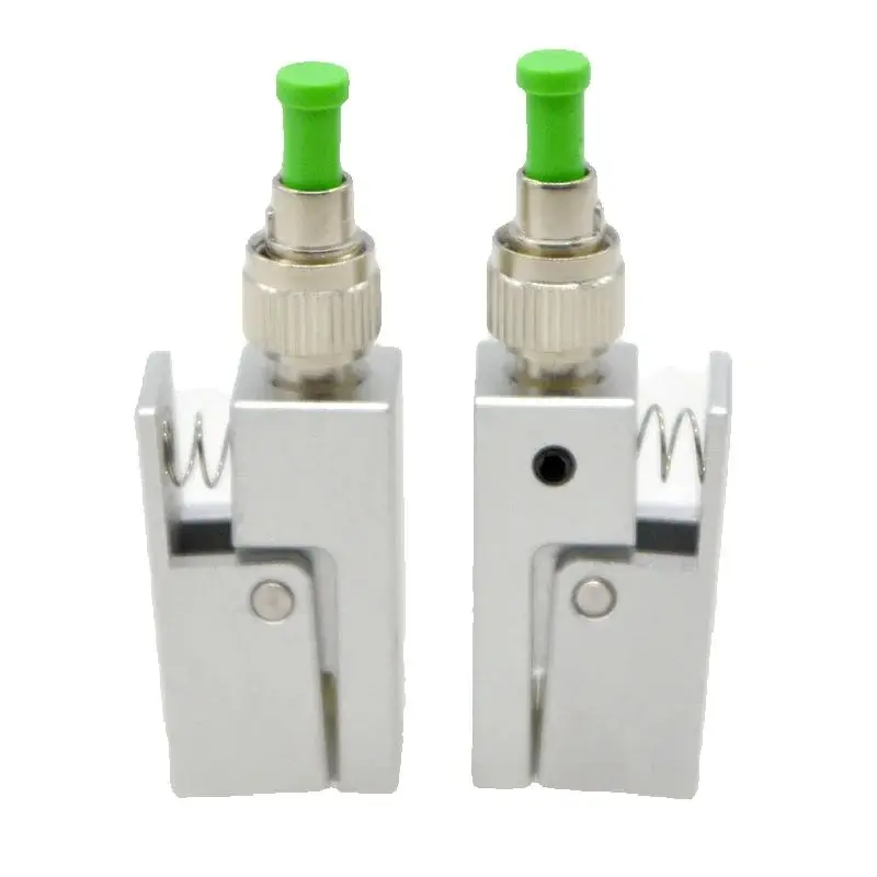 New FC UPC APC Square Bare Optic Fiber Adapter Connector Flange Temporary Succeeded OTDR Test Coupler Optic Equipment Wholesal