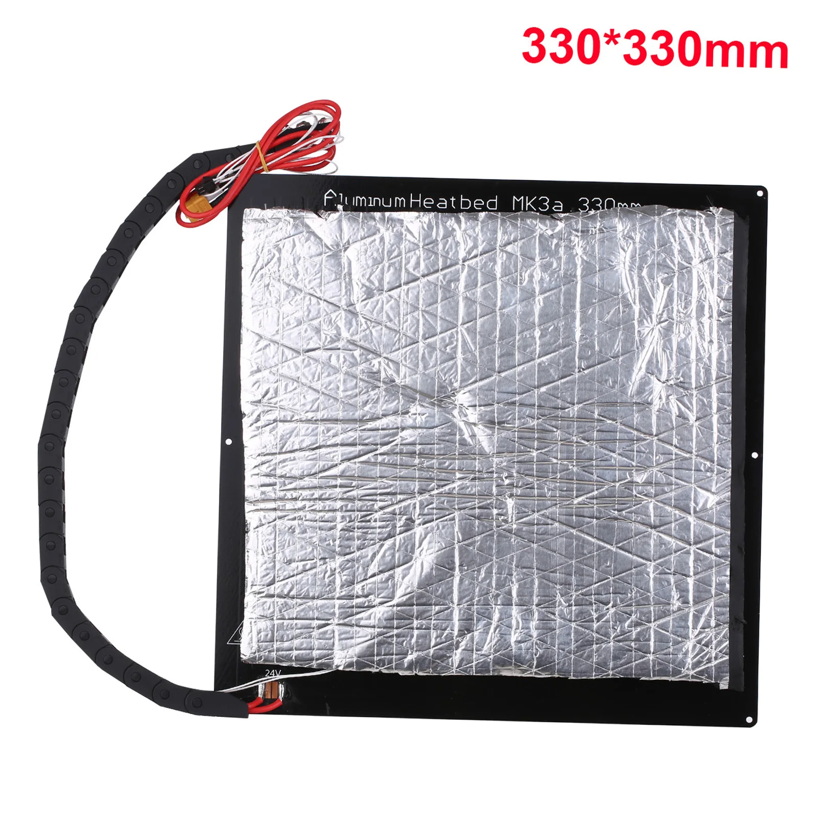 

Обновление 3D-принтера, изолированный хлопок, совместимый с принтером X5SA/X5SA PRO MK3, нагревательная платформа, алюминиевая пластина 330*330*3 мм