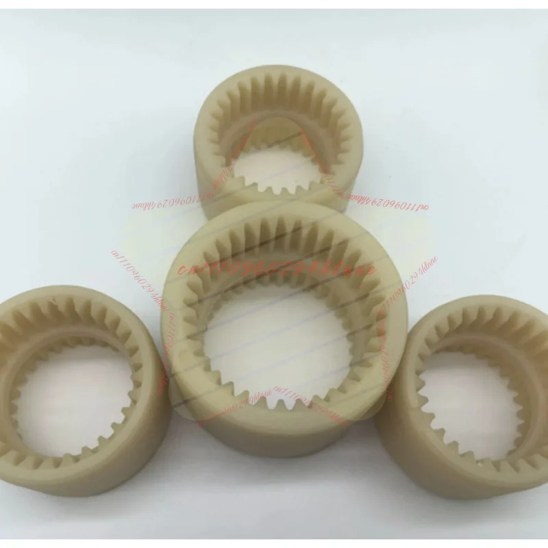 1PCS KTR BOWEX Compatible Nylon Gear Coupling Sleeve S M 14 19 24 28 32 38 48 65 Internal Gear Coupler Replacement Insert
