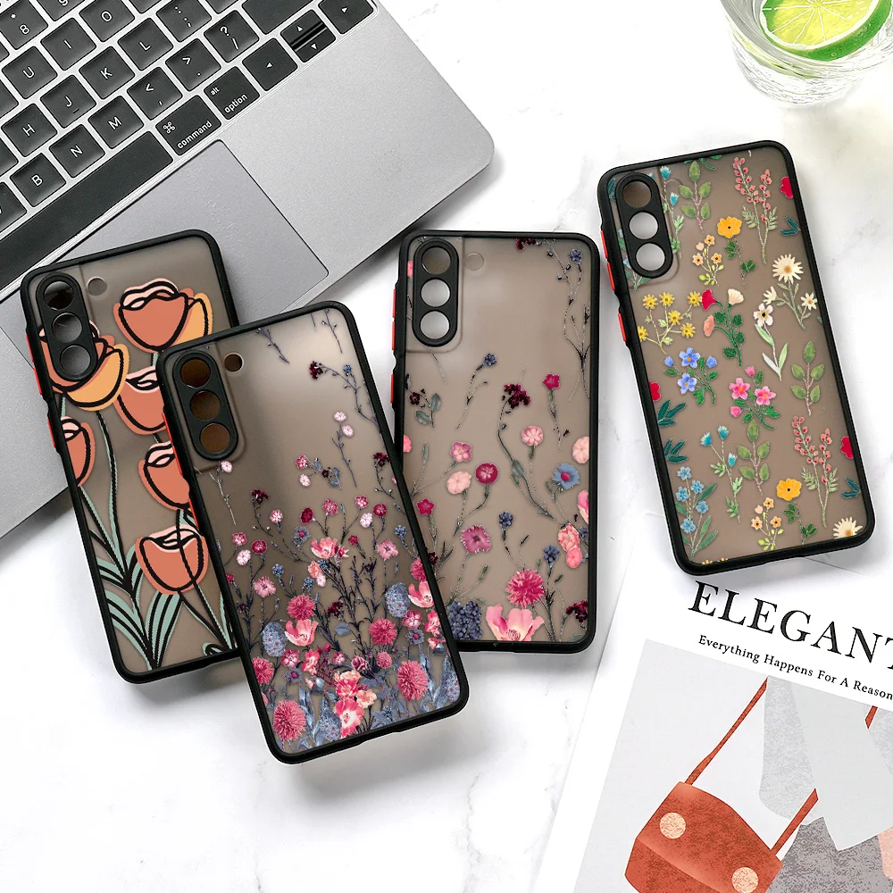 

Case For Samsung S23 Ultra Funda Galaxy A70 M31 A54 Note 20 Ultra 10 Plus S22 Plus A53 A13 A14 M23 M21S A72 A71 A73 Matte Cover