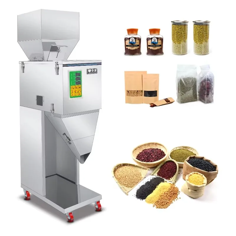 New product 10-999g grain seed bean tea granular bottle weighing powder automatic filling machine