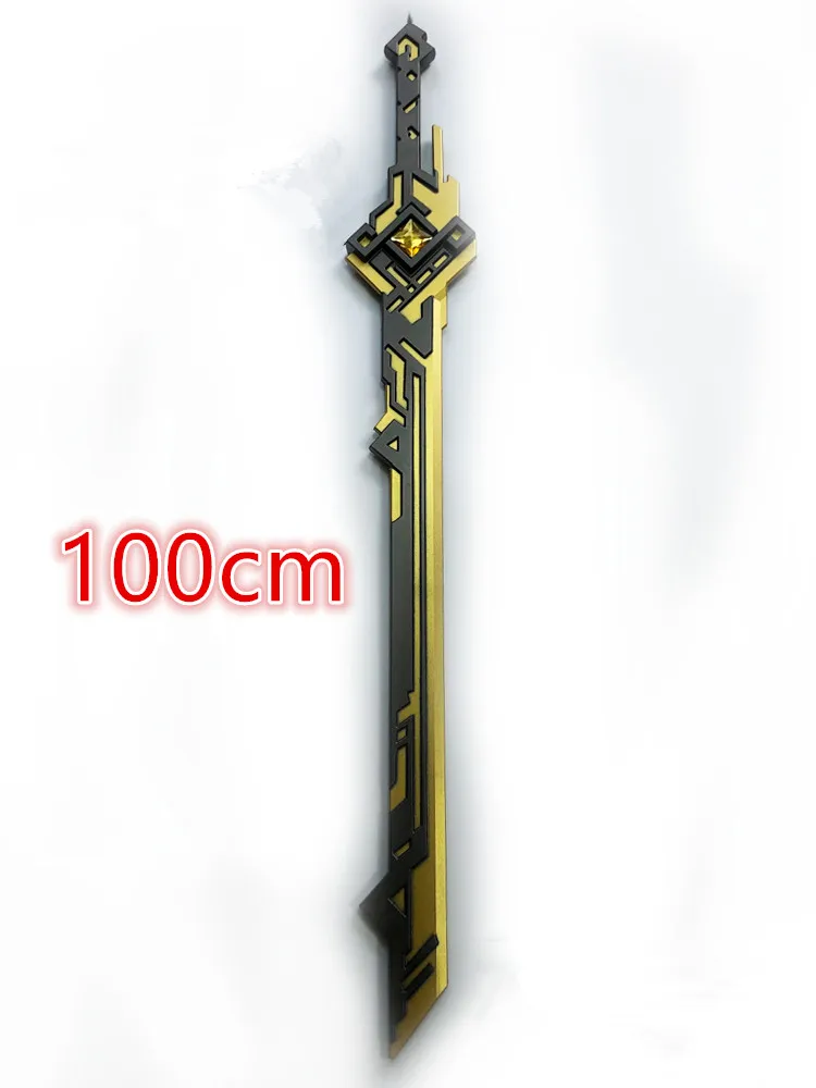 Genshin Impact Summit Shaper Sword, Dilic Sword, Arme de sécurité, PU Morax, Beelzebul, Musou Props Toys, Deeds, Cosplay Toys, 1:1