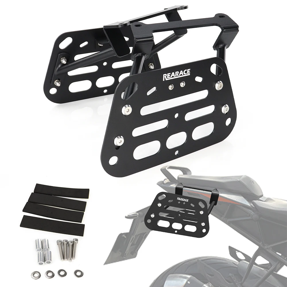 

Motorcycle Saddlebag Support Bars Mounting Brackets Fit For KTM 1290 Super Duke GT 2016-2024 Side Luggage Rack Pannier Racks