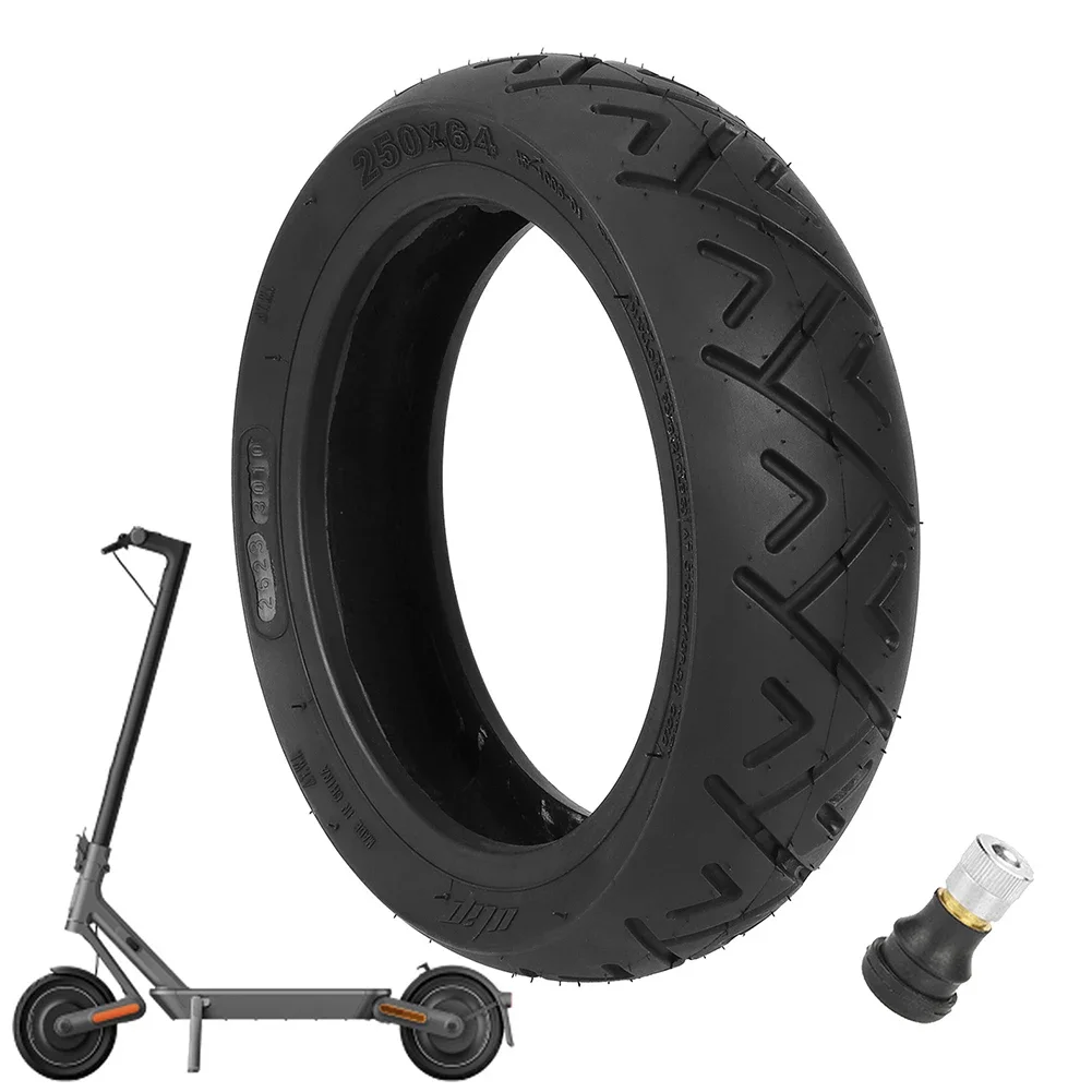 10 Inch 250x64 Tubeless Tyre For -Xiaomi 4 Ultra/4 Lite Electric Scooter Rubber Pneumatic Tire Cycling Bicycle Equipment