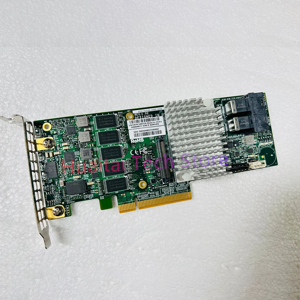 For Supermicro 12GB 2G cache RAID card 9361-8i AOC-S3108L-H8iR-16DD